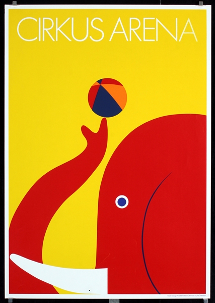 Cirkus Arena (3 Posters) by Per Arnoldi, ca. 1985