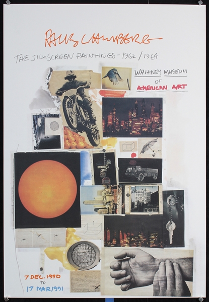 The Silkscreen Paintings by Robert Rauschenberg, 1990