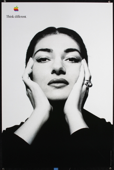 Think Different - Apple (Maria Callas) by Anonymous, 1998