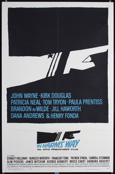 In Harms Way by Saul Bass, 1965