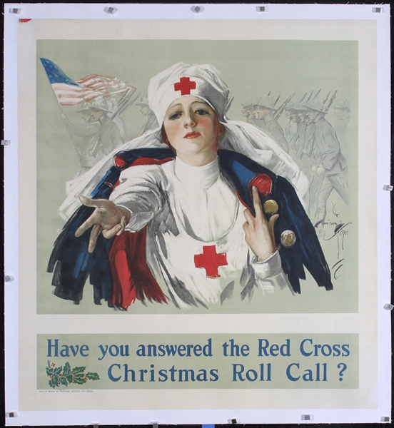 Have you answered the Red Cross? by Harrison Fisher, 1918