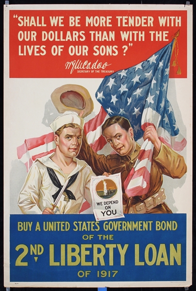 American World War I - Liberty Loan (4 Posters) by Anonymous, ca. 1917