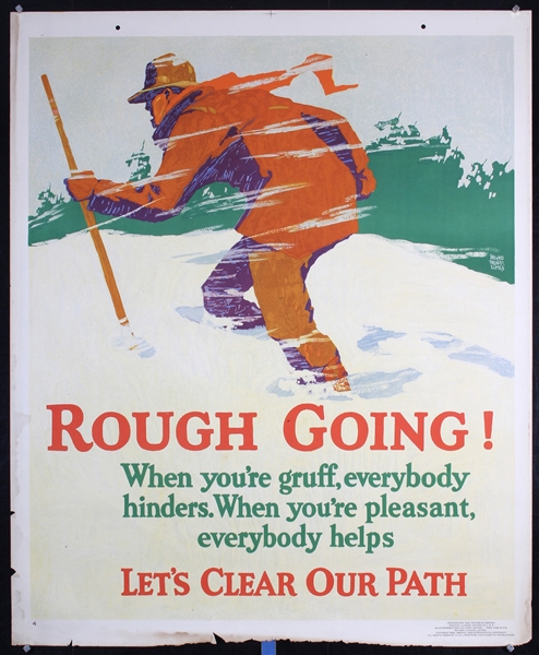 Rough Going by Willard Elmes, 1929