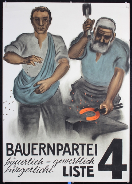 Bauernpartei by Hugo Laubi, 1935