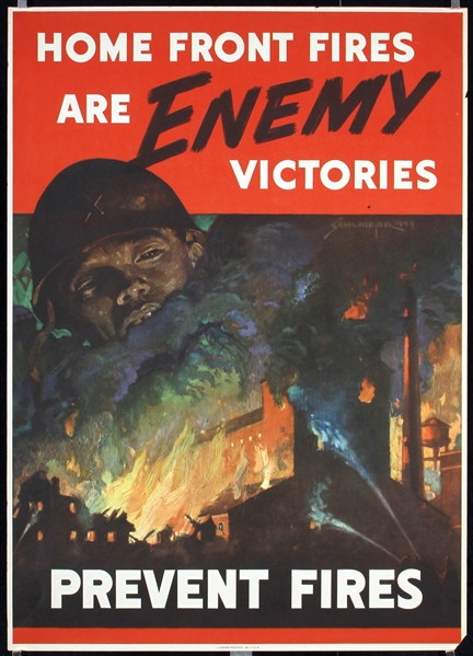 Wold War II (3 Posters) by Anonymous, 1944