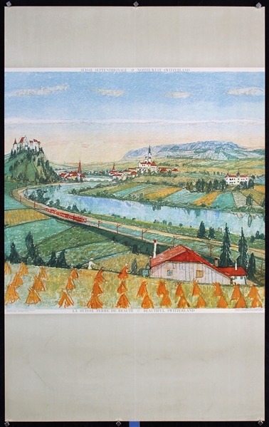 Suisse Setentrionale - North-West Switzerland by Alois Carigiet, ca. 1945