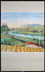 Suisse Setentrionale - North-West Switzerland by Alois Carigiet, ca. 1945