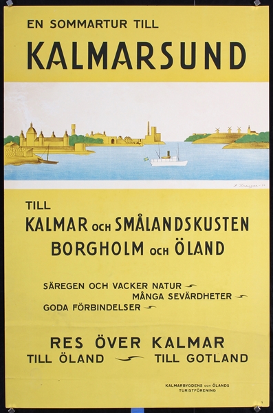 Kalmarsund by Sven Kreuger, 1934