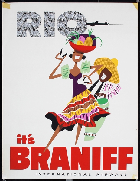 Braniff Airways - Rio by Anonymous, ca. 1955