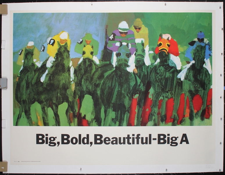 Big, Bold, Beautiful - Big A by Robert Cunningham, 1965