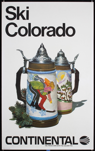 Continental - Ski Colorado by Anonymous, ca. 1968