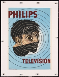 Philips Television by Cassandre (Adolphe Mouron),, 1951