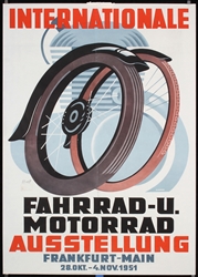 Internationale Fahrrad- u. Motorrad Ausstellung by J. K. Schmidt, 1951
