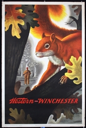 Western Winchester (Squirrel) by Weimar Pursell, 1955