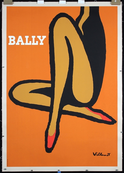 Bally by Bernhard Villemot, 1968