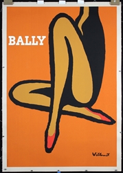 Bally by Bernhard Villemot, 1968