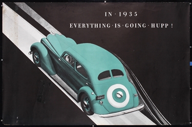 In 1935, everything is going Hupp by Anonymous - USA, 1935