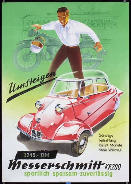 Messerschmitt by Otfried Senger, 1956