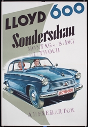 Lloyd 600 Sonderschau by A. Höfer, ca. 1959