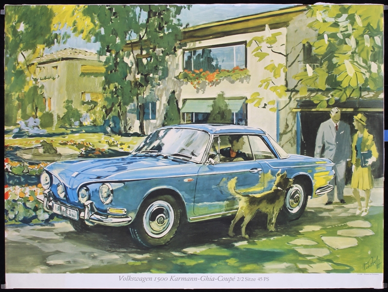 Volkswagen 1500 Karmann-Ghia-Coupé by Victor Mundorff, ca. 1960