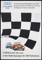 Internationale Rallye Monte Carlo - DKW by Anonymous - Germany, 1962