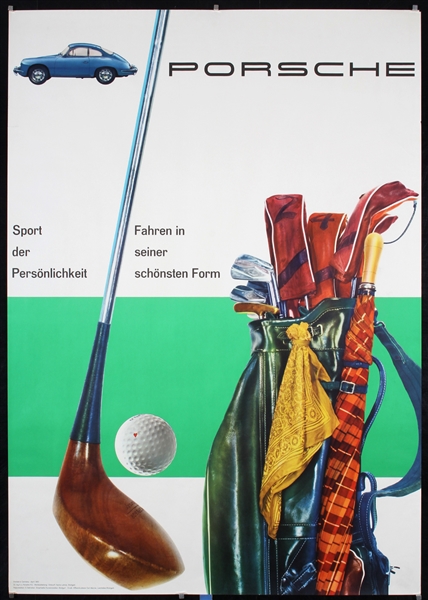 Porsche (Golf Clubs) by Hanns Lohrer, 1962