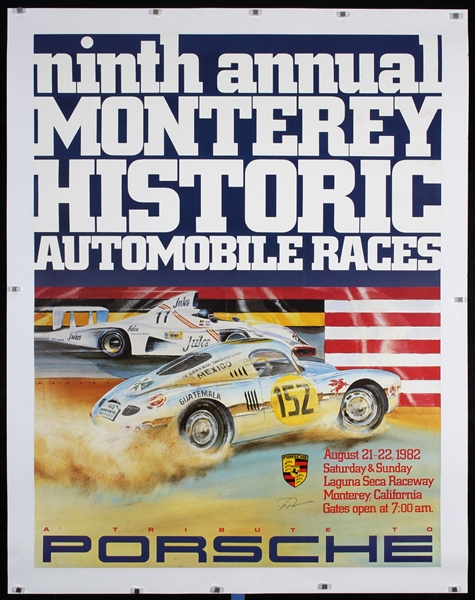 Porsche - Monterey Historic Automobile Races by Rane, 1982