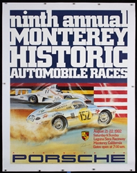 Porsche - Monterey Historic Automobile Races by Rane, 1982