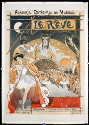 Le Reve by Theophile-Alexandre Steinlen, 1890