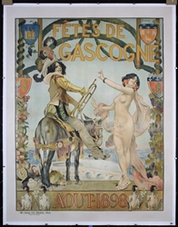 Fetes de Gascogne by Paul Jean Louis Gervais, 1898