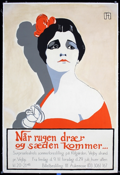 Nar rugen draer og saeden kommer by Anonymous - Denmark, ca. 1925