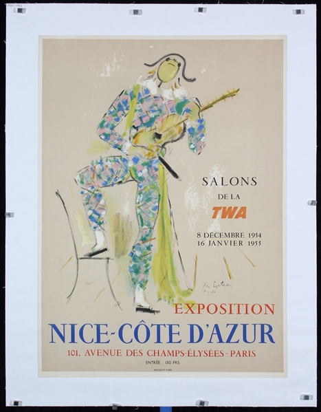 Exposition Nice-Cote dAzur (TWA) by Jean Cocteau, 1954