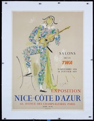 Exposition Nice-Cote dAzur (TWA) by Jean Cocteau, 1954