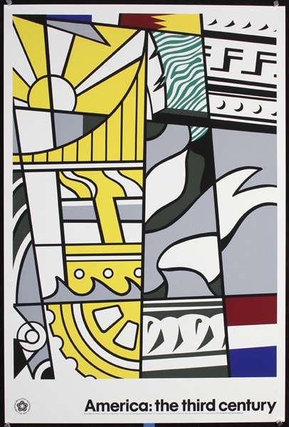 America - The Third Century by Roy Lichtenstein, 1976