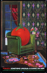 Tomato - Something Unusual is going on here by Milton Glaser, 1978