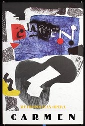 Carmen - Metropolitan Opera by Antoni Clavé, 1979