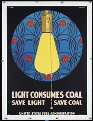 Light Consumes Coal by Clarence Coles Phillips, 1917