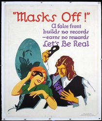 Masks Off by Frank Beatty, 1929