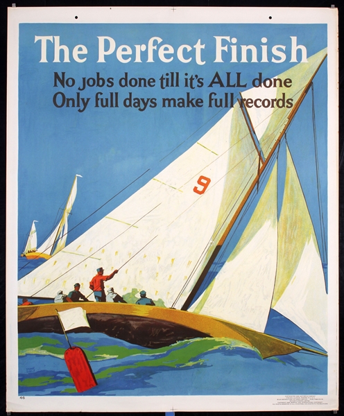 The Perfect Finish by Frank Beatty, 1929