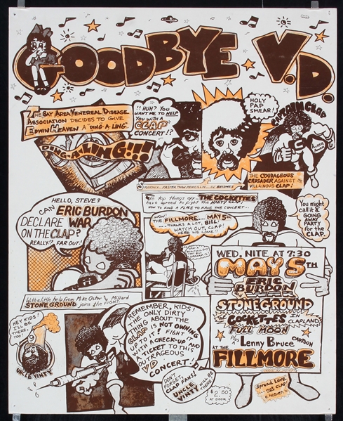 Goodbye V.D. - Eric Burdon & War - Fillmore by Anonymous - USA, 1971