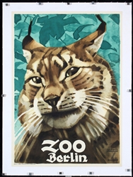 Zoo Berlin by Ludwig Hohlwein, ca. 1935