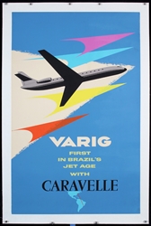 Varig - Caravelle by Anonymous, ca. 1960