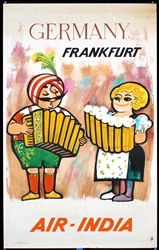 Air India - Frankfurt by Anonymous, ca. 1965
