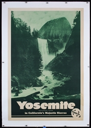 Santa Fe - Yosemite by Anonymous - USA, ca. 1938