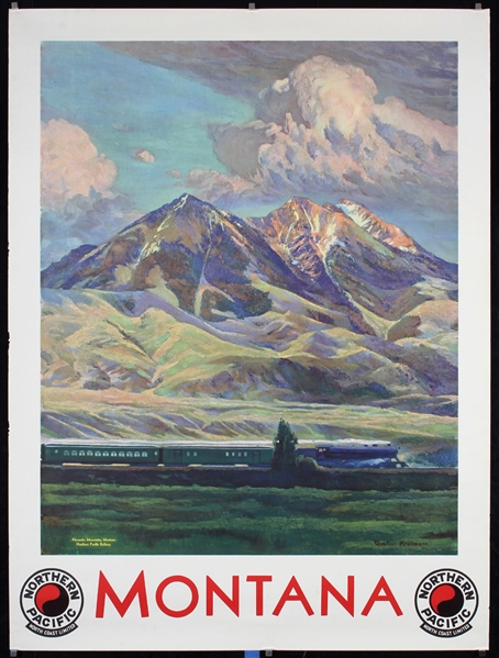 Northern Pacific - Montana by Gustav Krollmann, ca. 1935