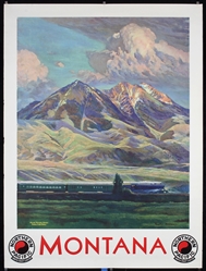 Northern Pacific - Montana by Gustav Krollmann, ca. 1935