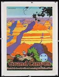 Santa Fe - Grand Canyon by Oscar M. Bryn, ca. 1946