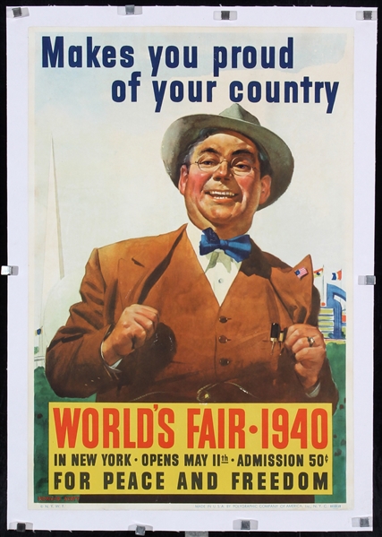 Worlds Fair - Makes you proud of your country by Howard Scott, 1940