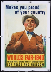 Worlds Fair - Makes you proud of your country by Howard Scott, 1940