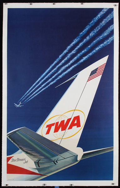 TWA - Star Stream Jet by Anonymous - USA, ca. 1960